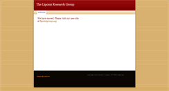 Desktop Screenshot of darrenlipomi.com